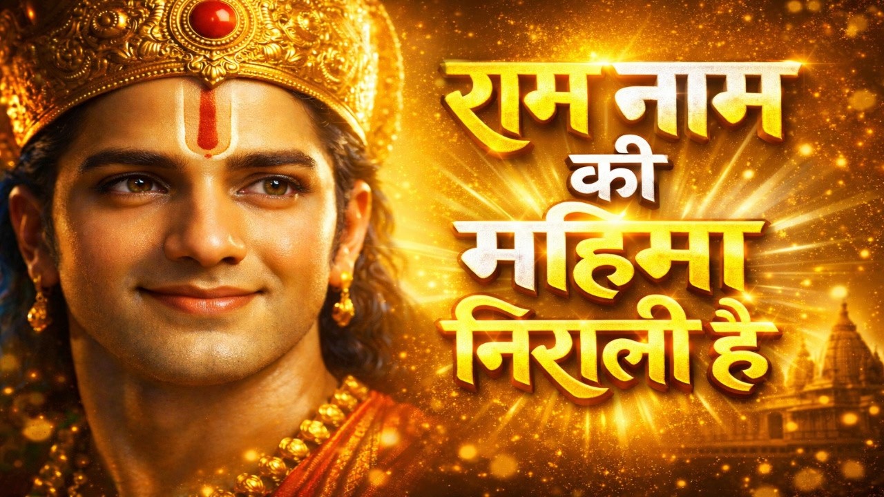 राम नाम की महिमा निराली है 😭🙏 | यह भजन सुनते ही चमत्कार होगा | Shri Ram Bhajan 2026