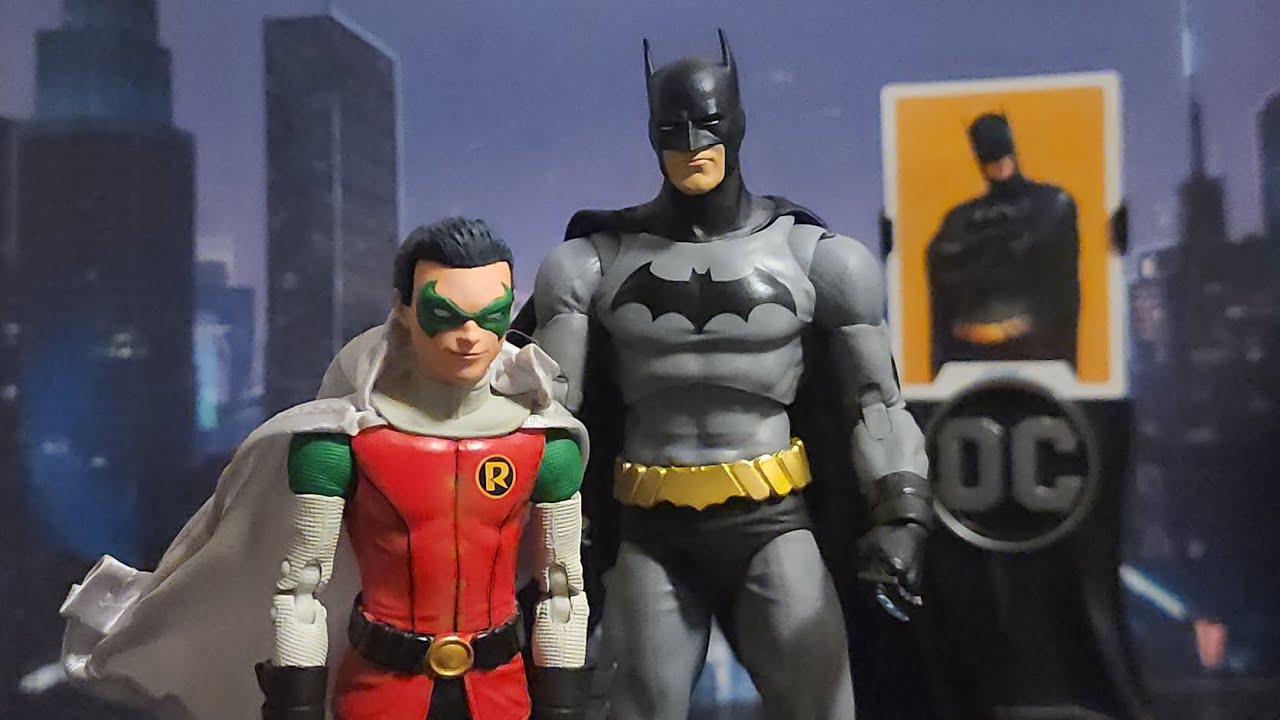 DC Multiverse Mcfarlane Toys Dick Grayson Batman From Grant Morrison Batman action figure review 🤔 