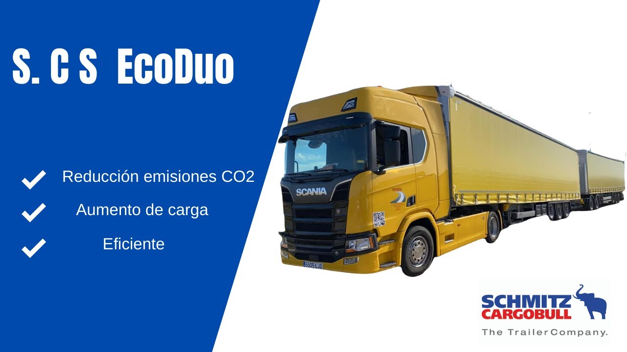 Semirremolque de lona S.CS EcoDuo para transporte de mercanc&iacute;a - Schmitz Cargobull Ib&eacute;rica