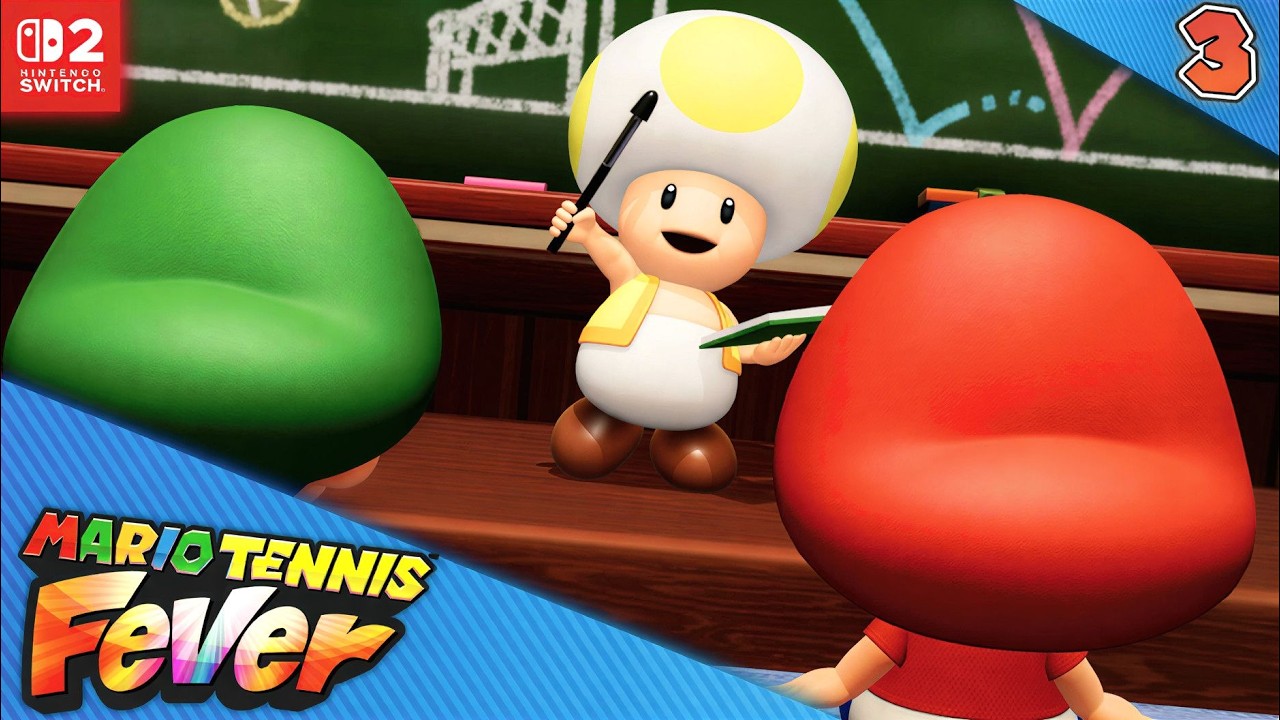 Quiz esotici e Promozione al Rango A (#3) Adventure Mode: Mario Tennis Fever - Switch 2 Gameplay