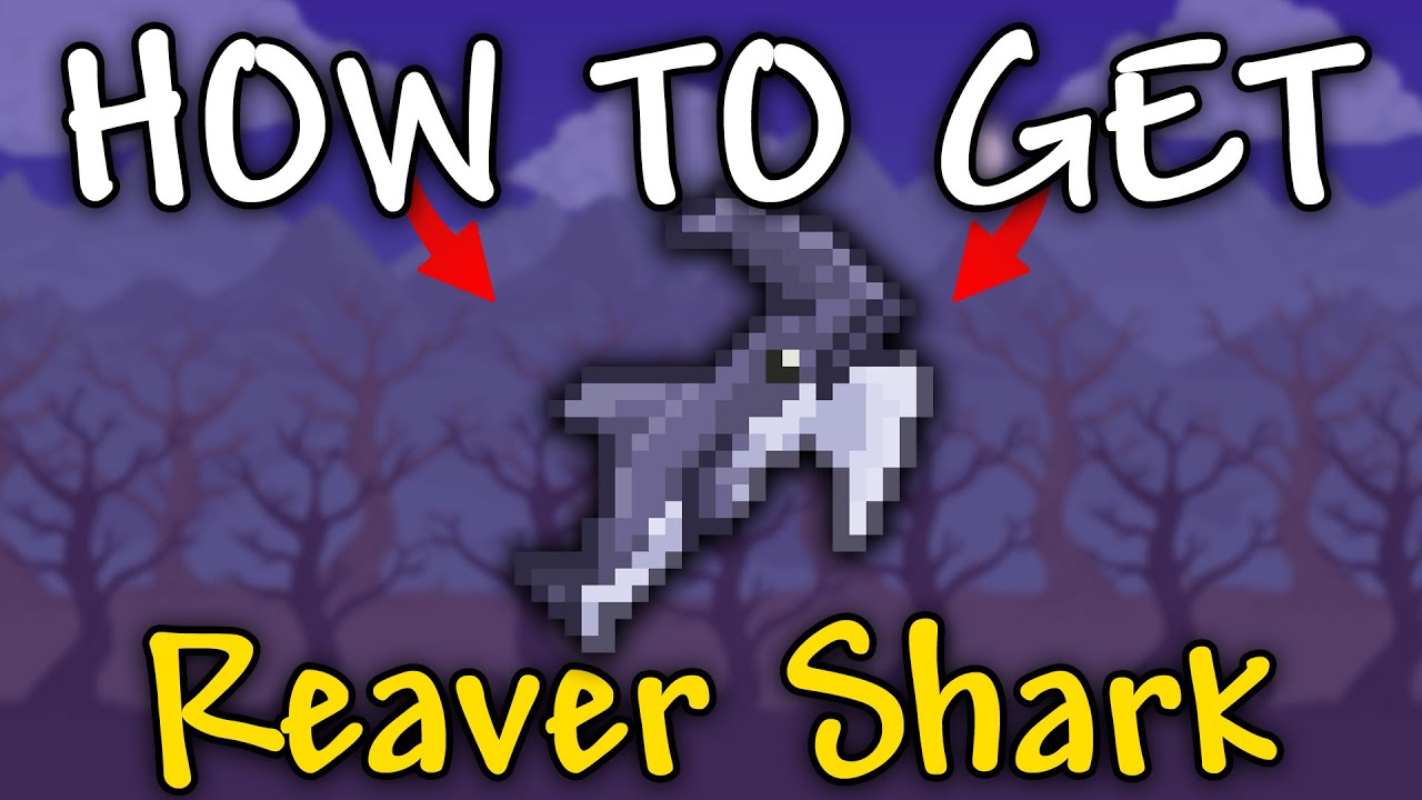 How to Get Reaver Shark in Terraria | Reaver Shark Terraria