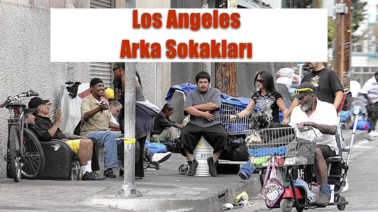 Los Angeles Arka Sokakları: Evsizler, Çeteler, Polisler