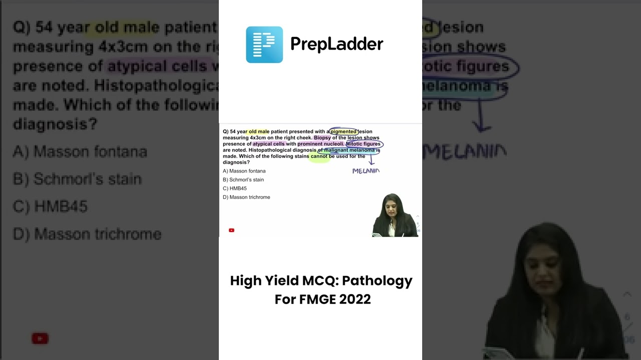 High Yield MCQ  Pathology For FMGE 2022 | To watch the complete video find the Link in description
