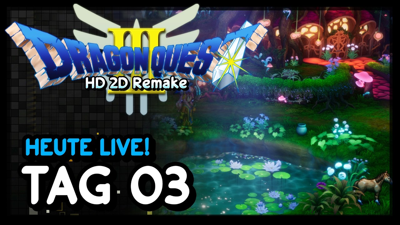 LIVE Dragon Quest 3 HD2D: Monster Taming Action?!