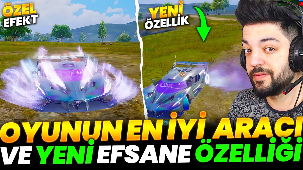 OYUNUN EN İYİ ARACI GELDİ !! BİR İLK - RENKLİ DUMAN ÖZELLİKLİ BUGATTİ PUBG Mobile