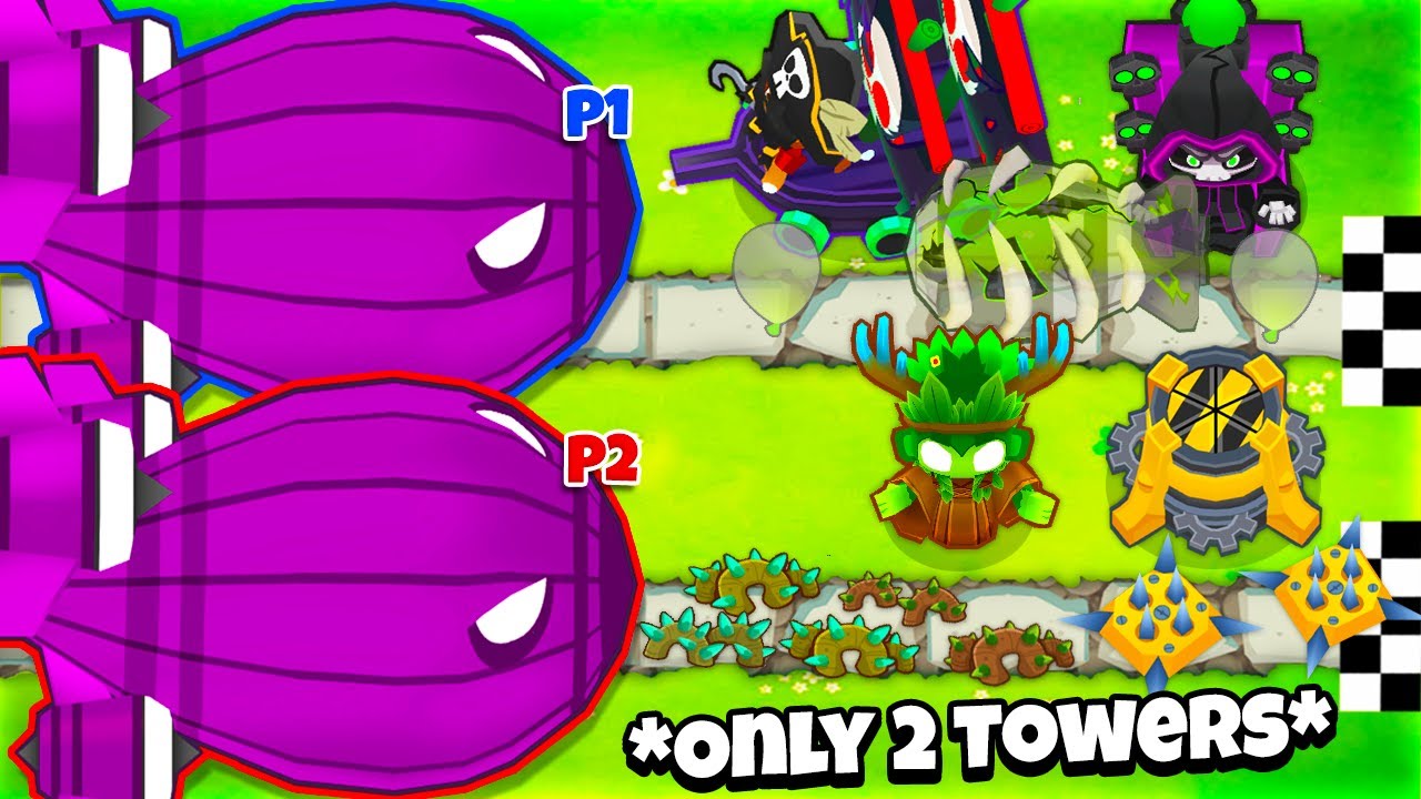 Состязание 1 на 1 2TC в BTD 6!