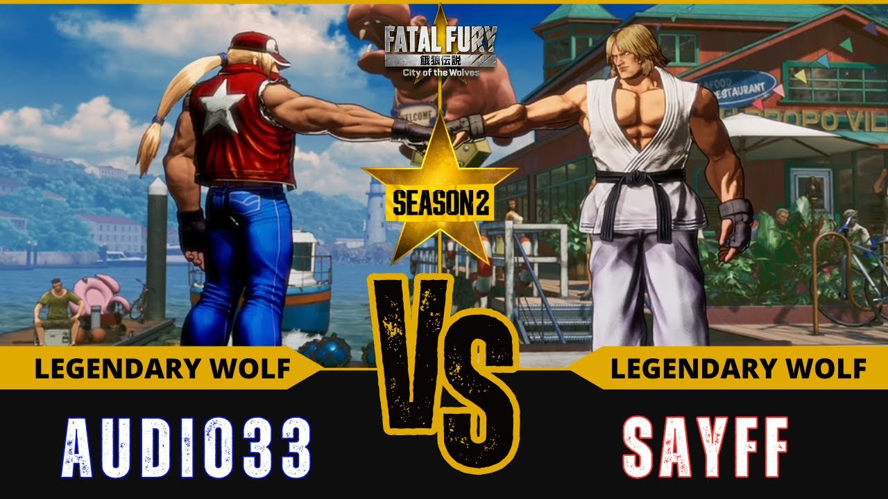 FF:CotW 🐺 AUDIO33 (Terry Bogard) vs SAYFF (Ken Masters)⭐Replay Match - FATAL FURY: CotW - 1/26