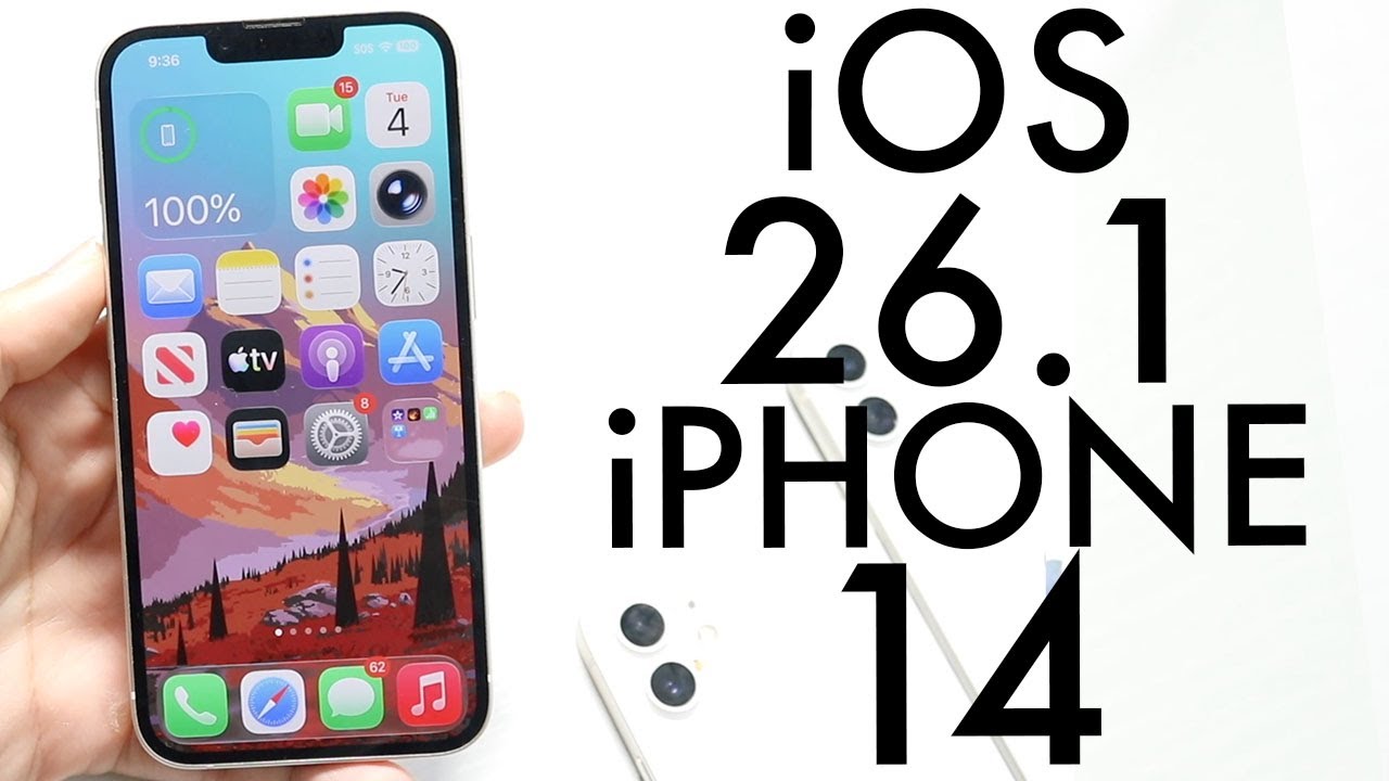 iOS 26.1 ОФИЦИАЛЬНО на iPhone 14! (Обзор)