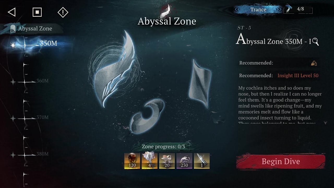 Reverse: 1999 - Depths of Myth - Abyssal Zone 350m