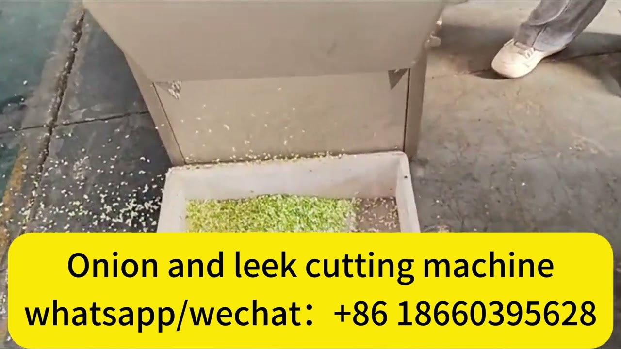 Automatic Vegetable Stuffing Machine |  Leafy Vegetable Cutting Machine for Commercial Use