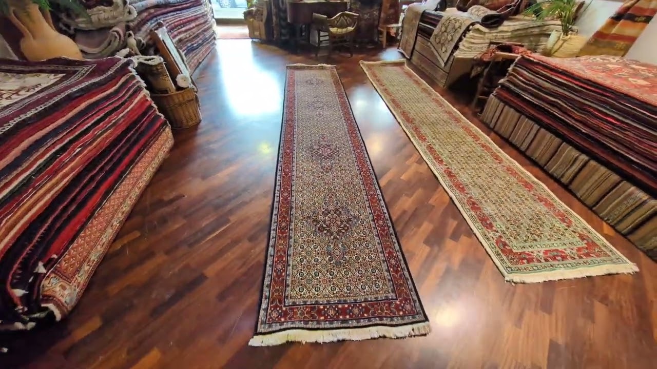 Tappeto persiano Birjand extra misura 384 x 78 