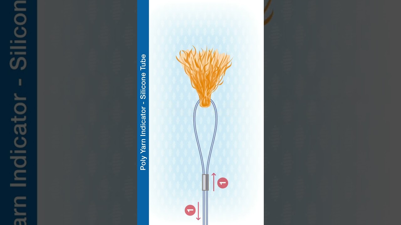 #Shorts How To Tie A Poly Yarn Strike indicator - Silicone Tube Method