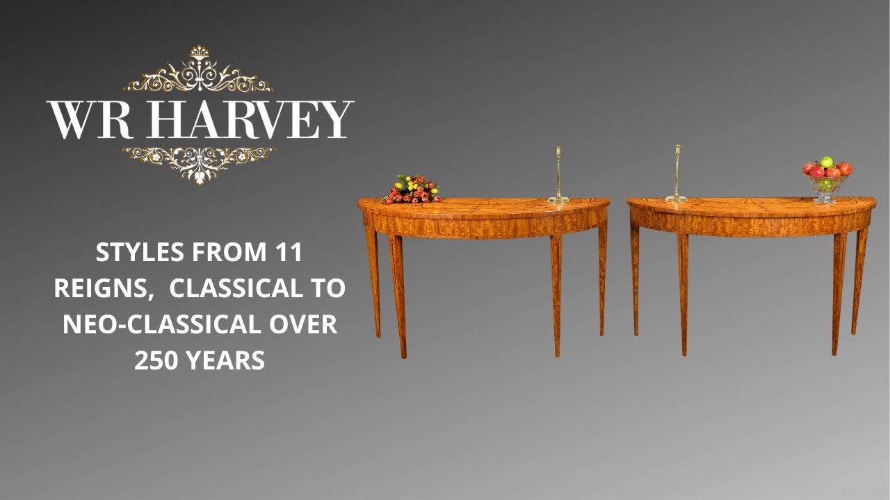 #masterclass Styles from 11 Reigns, Classical to Neo-Classical over 250  years