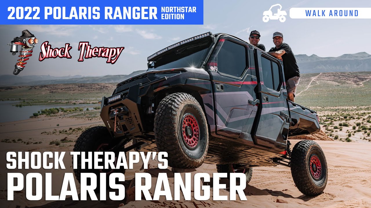 Каменистая песчаная лощина с кондиционером? Polaris Ranger 2022 от Shock Therapy