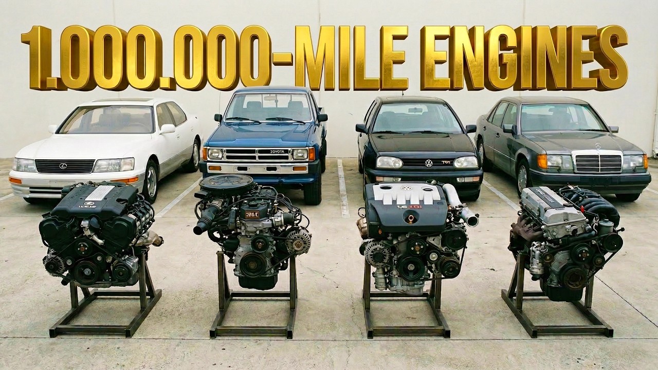 Engines That Can Run 1.000.000 Miles | The Most Reliable Engines in History
