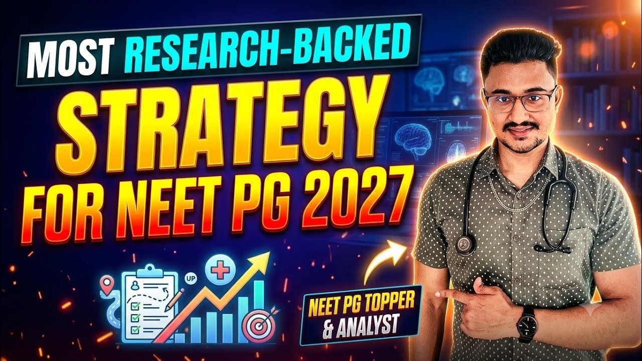 Best Strategy for NEET PG 2027| Most Research Backed Strategy| #neetpg #neetpg2027 