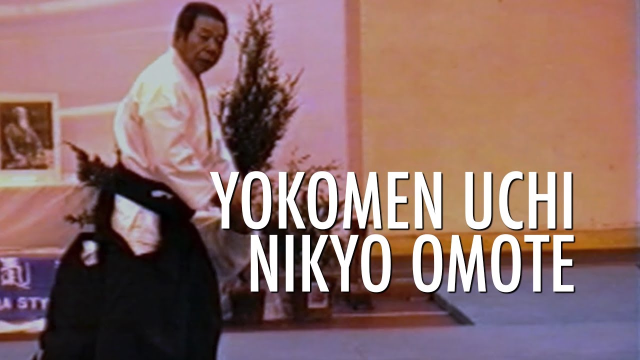 MORIHIRO SAITO Sensei - YOKOMEN UCHI NIKYO OMOTE (Aikido Lost Seminar France 1989)
