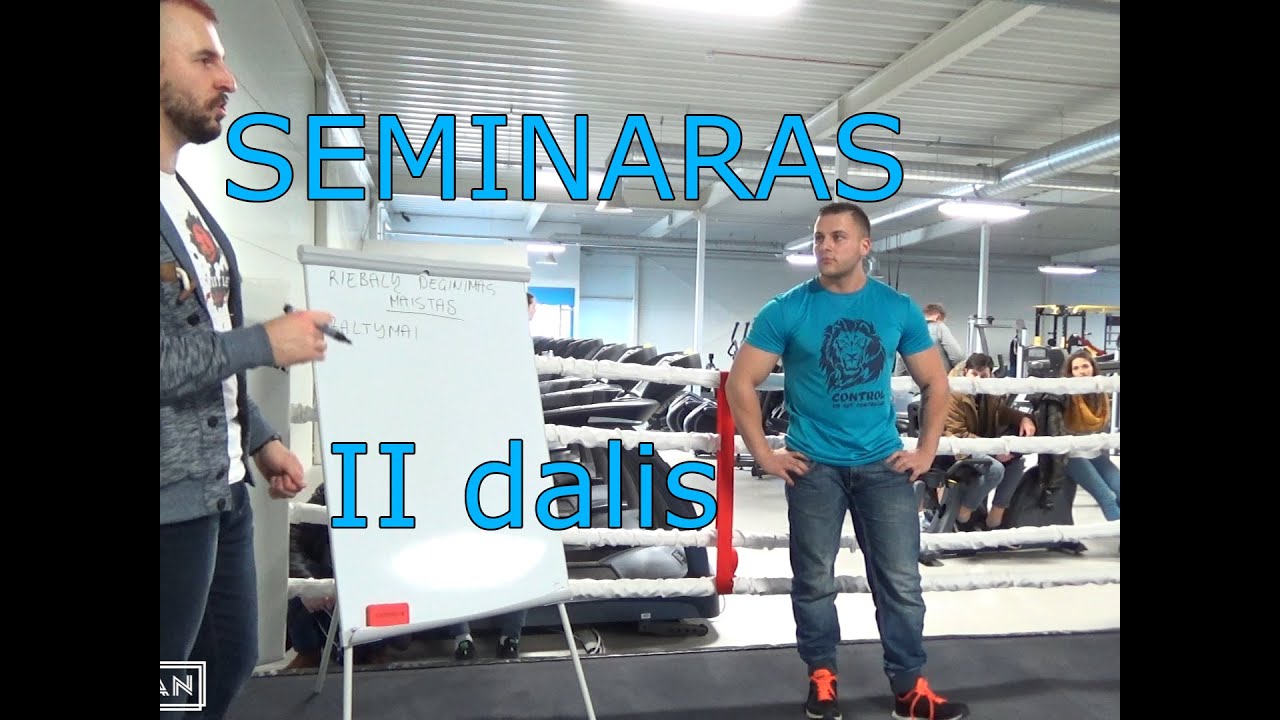 Vadimas Zizas ir Ovidijus Ringys. Seminaras 2016 02 07 @ GymPlius Vilnius (2/2 dalis)