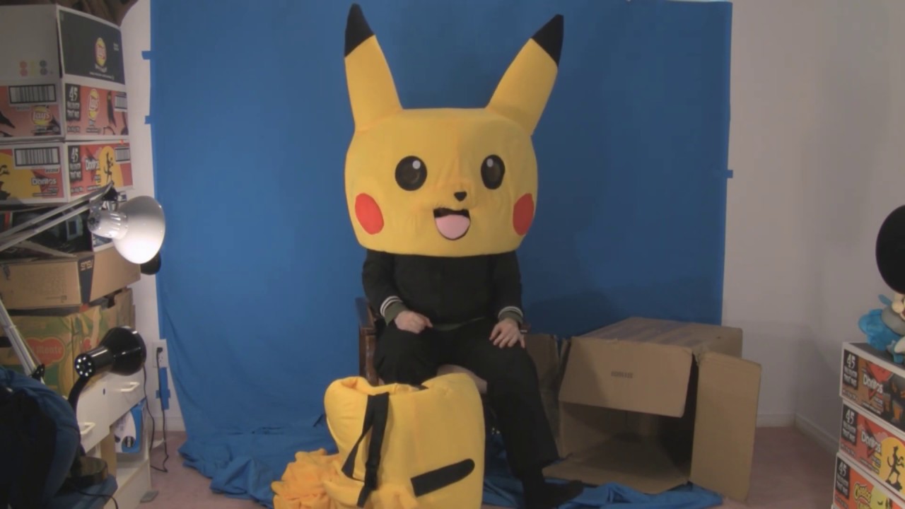 eBay Unboxing Video: Large Pikachu Mascot Suit