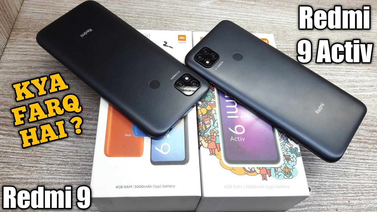 Redmi 9 Activ vs Redmi 9 - Which Should You Buy ?