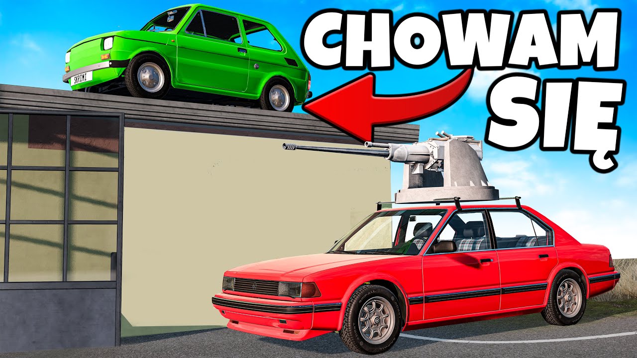 ❄️ CHOWANY NA ULTRA MAŁEJ WYSPIE!? | BeamNG Drive |