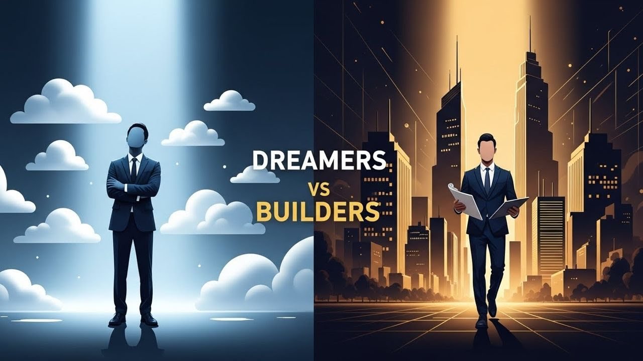 This Is the Difference Between Dreamers and Builders.