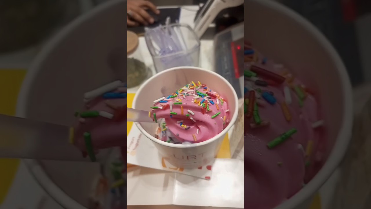 frozen yogurt #shorts #youtubeshorts