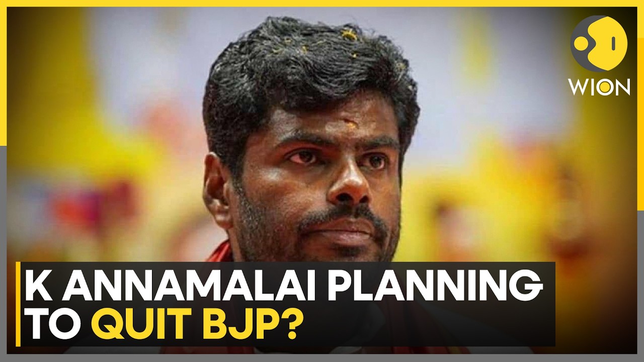 Ex BJP President of Tamil Nadu K Annamalai To Start New Political Party? | WION News