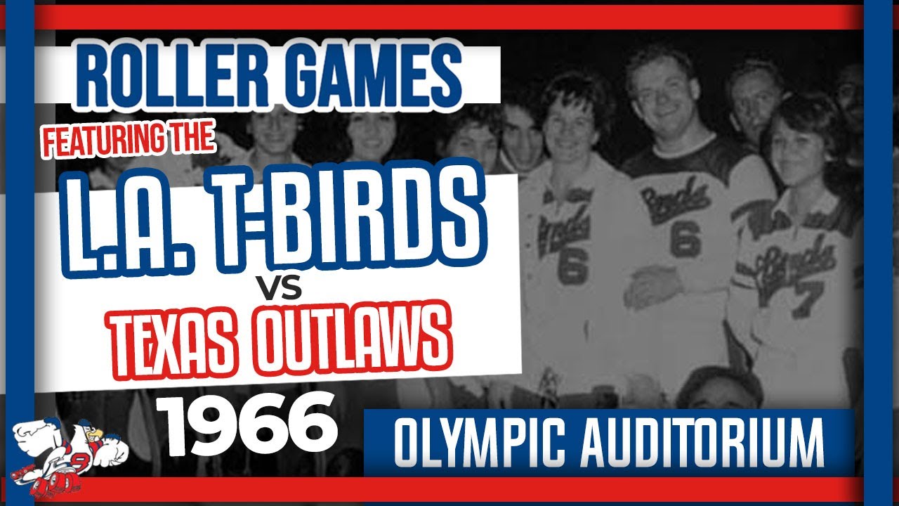 1966 Roller Games: L.A. T-Birds vs Texas Outlaws (111-113)