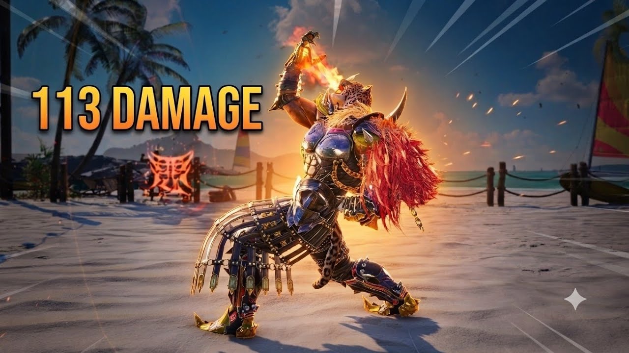 Это комбо Armor King наносит колоссальный урон