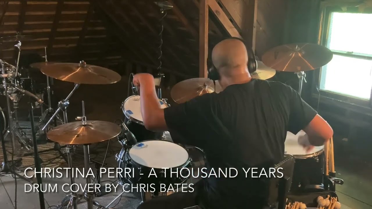 Christina Perri - A Thousand Years (Drum Cover) [Studio Version]