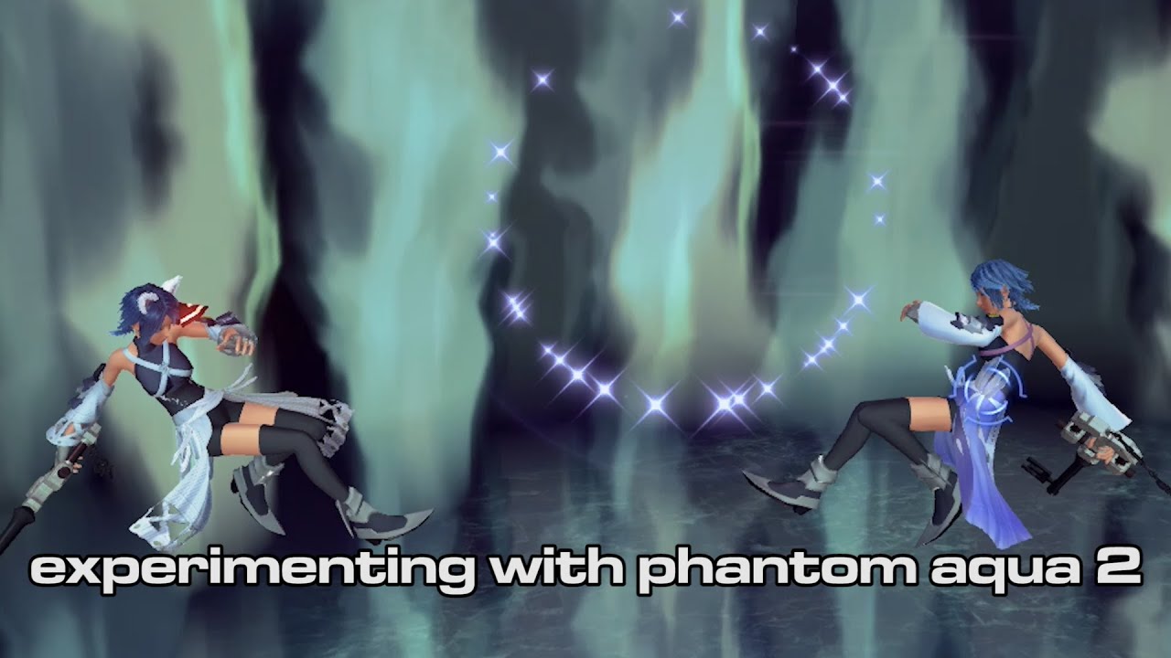 experimenting with phantom aqua 2