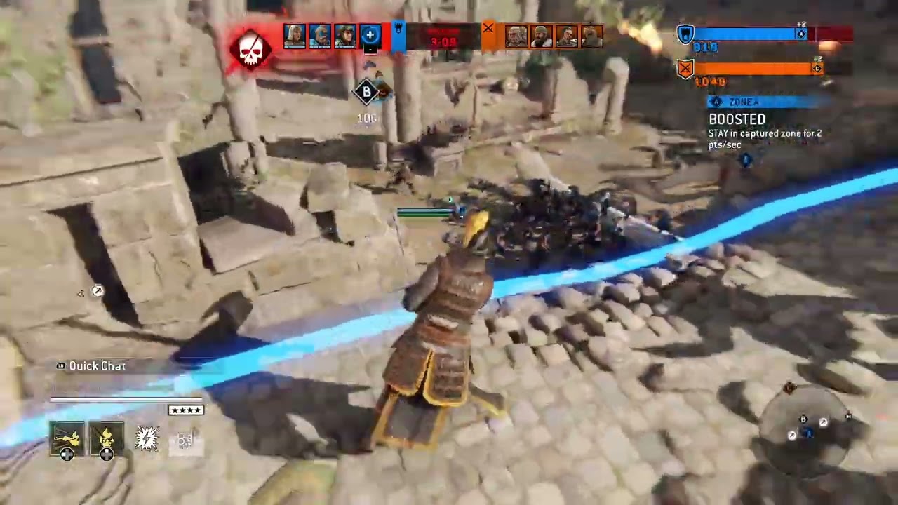 Coming back to the game, looking trash asf.