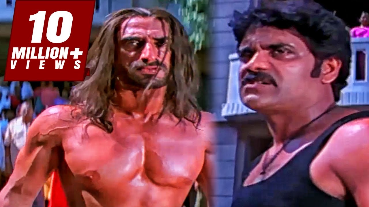 नागार्जुन और राहुल देव का फाइट सीन | Meri Jung One Man Army Movie Fight Scene | Best Fight Scene