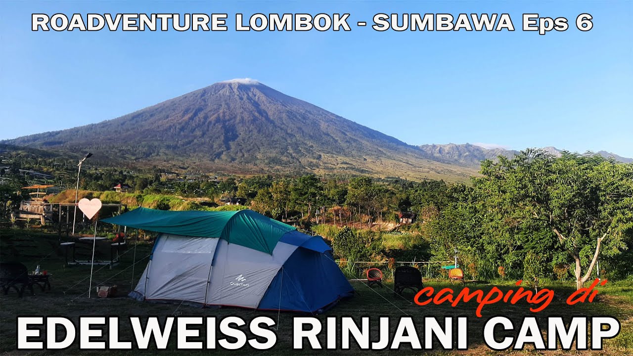 edelweiss rinjani camping ground