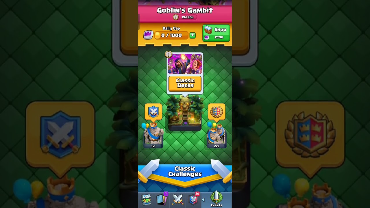 Clash Royale Mysterious Update | #clashroyale #subscribe #gaming #goblin #supercell