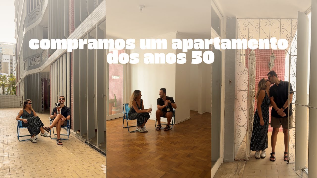 Compramos um apto da década de 50: tour completo antes da reforma