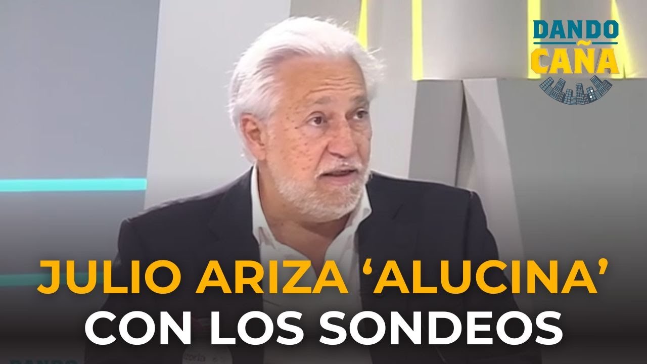 Julio Ariza, incr&eacute;dulo ante los sondeos electorales