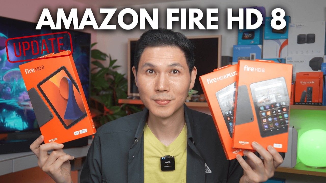 NEW Amazon FIRE HD 8 (2024) vs FIRE HD 8 (2022) - Review