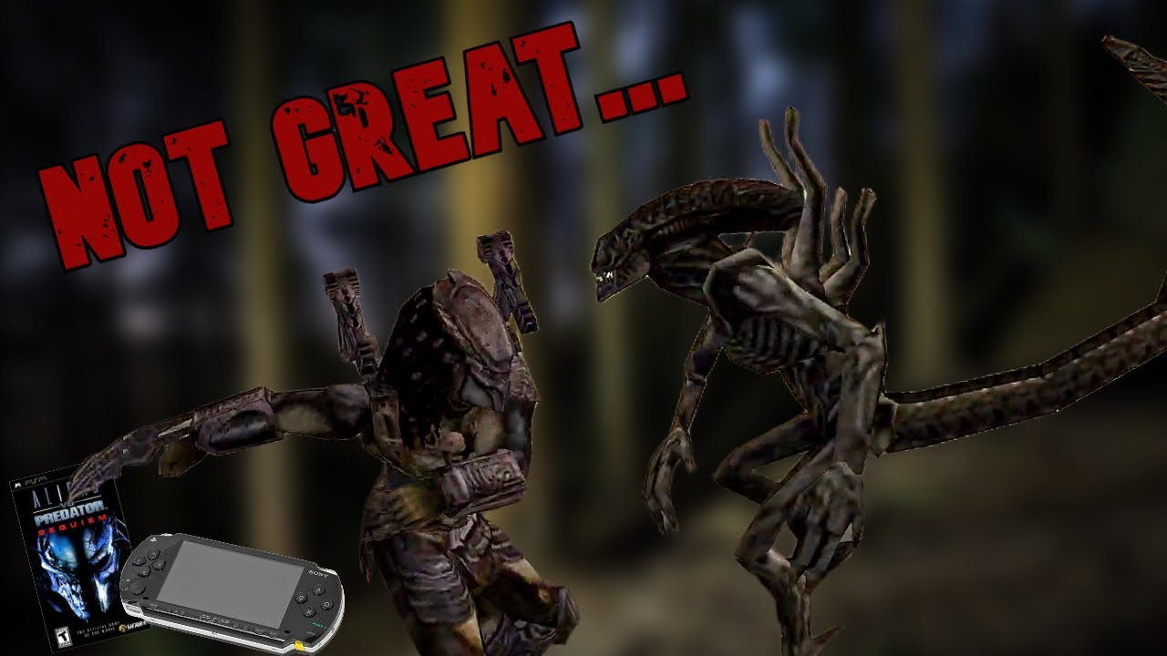 Aliens vs. Predator Requiem (PSP) &mdash; это ЕЩЕ НЕ ИГРА