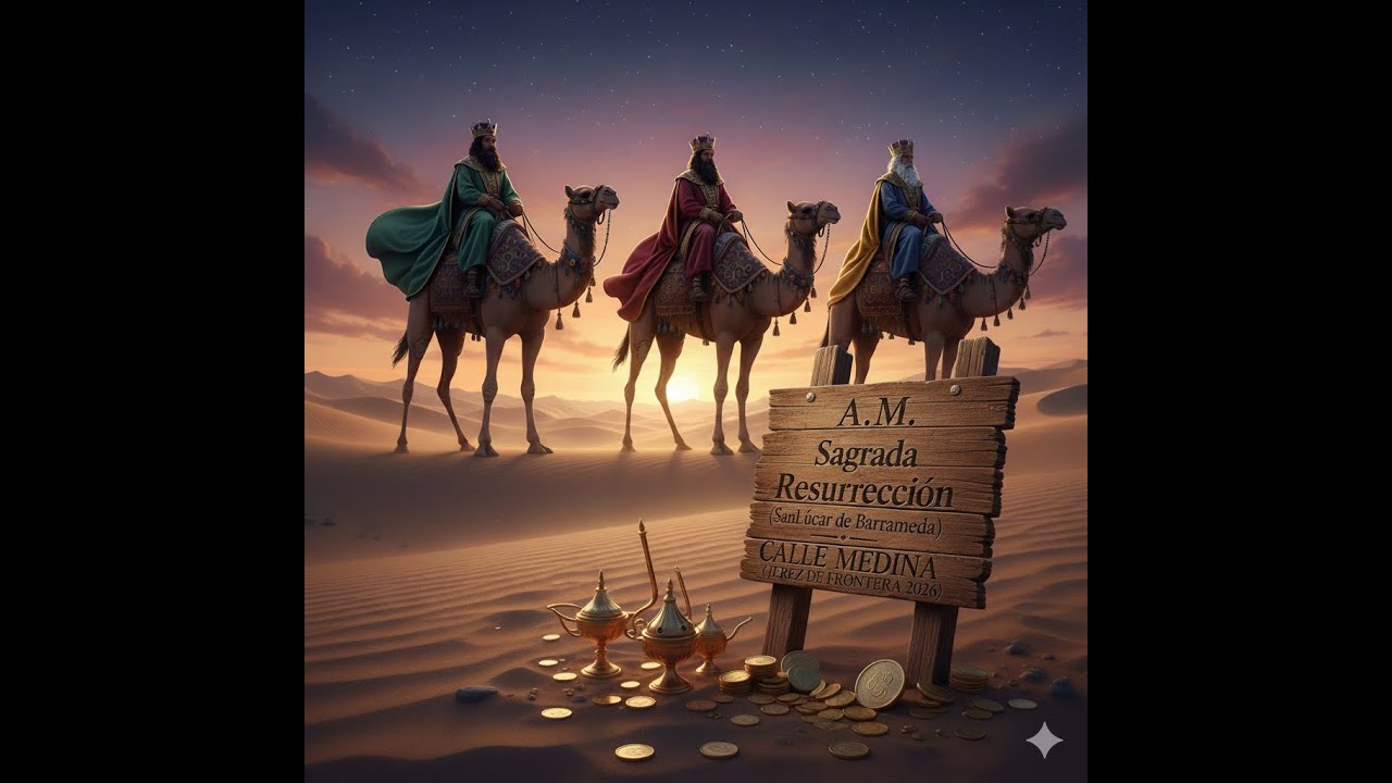 A M Sagrada Resurrección Sanlúcar de Barrameda CALLE MEDINA( REYES MAGOS) JEREZ DE LA FRONTERA 2026