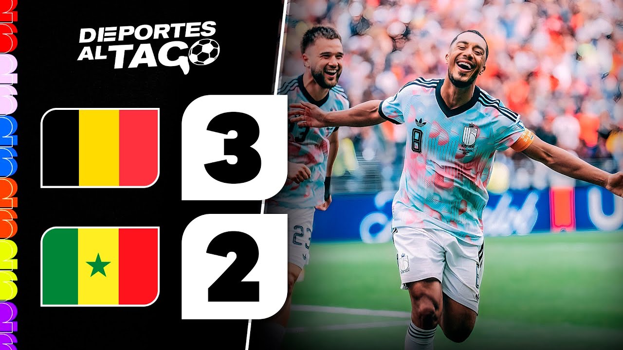 ✅ B&Eacute;LGICA logr&oacute; una GRAN REMONTADA 3-2 frente a SENEGAL y se CLASIFIC&Oacute; a OCTAVOS DE FINAL