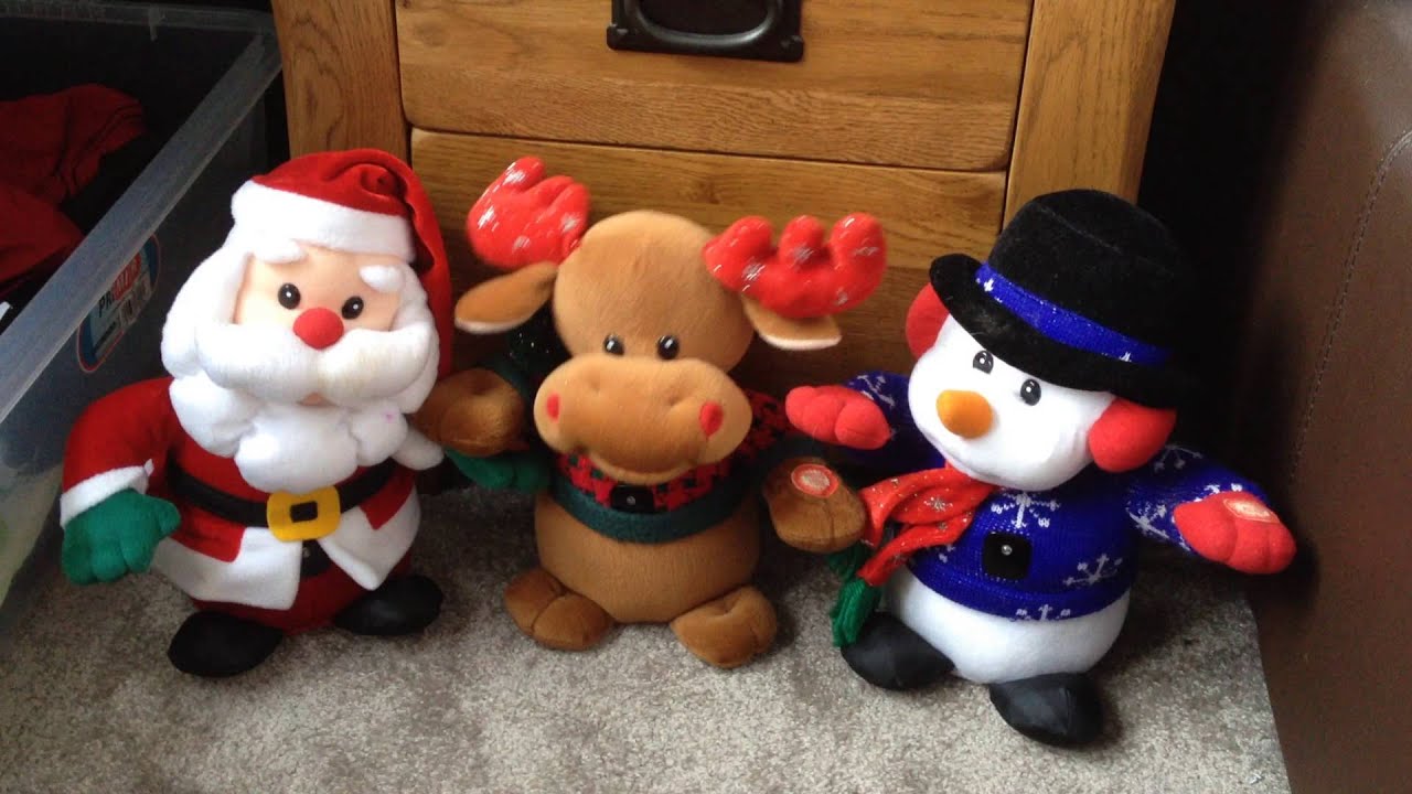 Interactive singing Christmas friends/toys - jingle bells