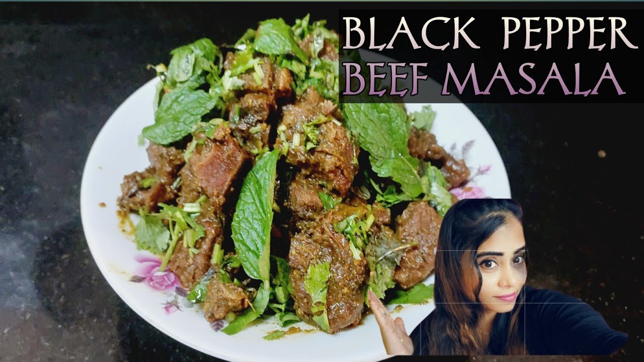 Beef pepper masala | Quick and Easy Recipe |  wedding style meat curry