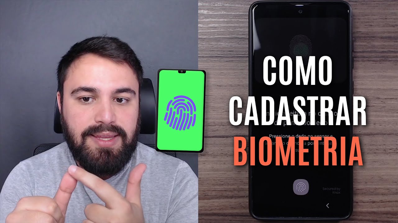 COMO CADASTRAR A BIOMETRIA PARA DESBLOQUEAR O CELULAR POR IMPRESSÃO DIGITAL