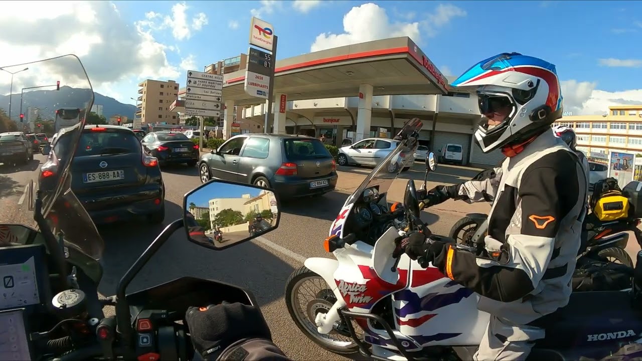 Sardynia ,Korsyka motocyklem