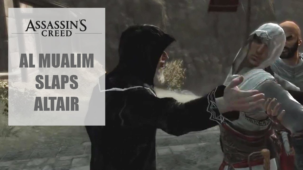 Al Mualim Slaps Altair | Classic Moments | Assassin's Creed