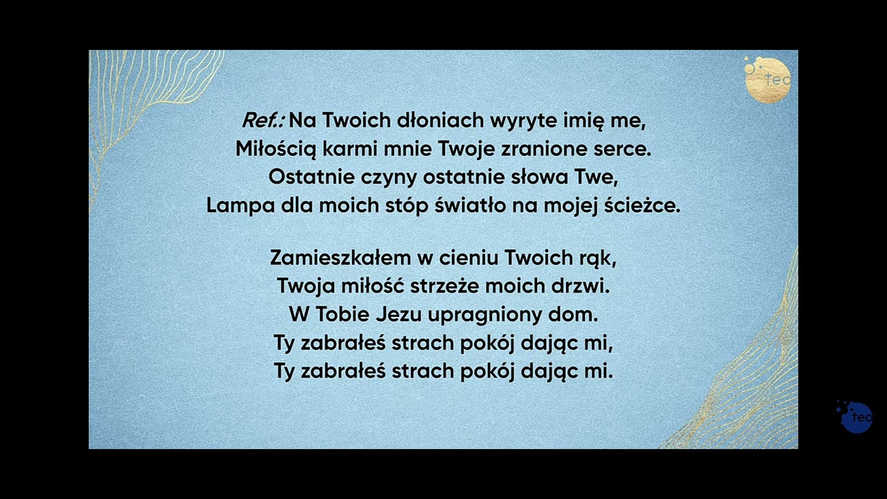 TEOBANKOLOGIA - zamieszkałem w cieniu twoich rąk - Ola, Darek, ks.Teodor