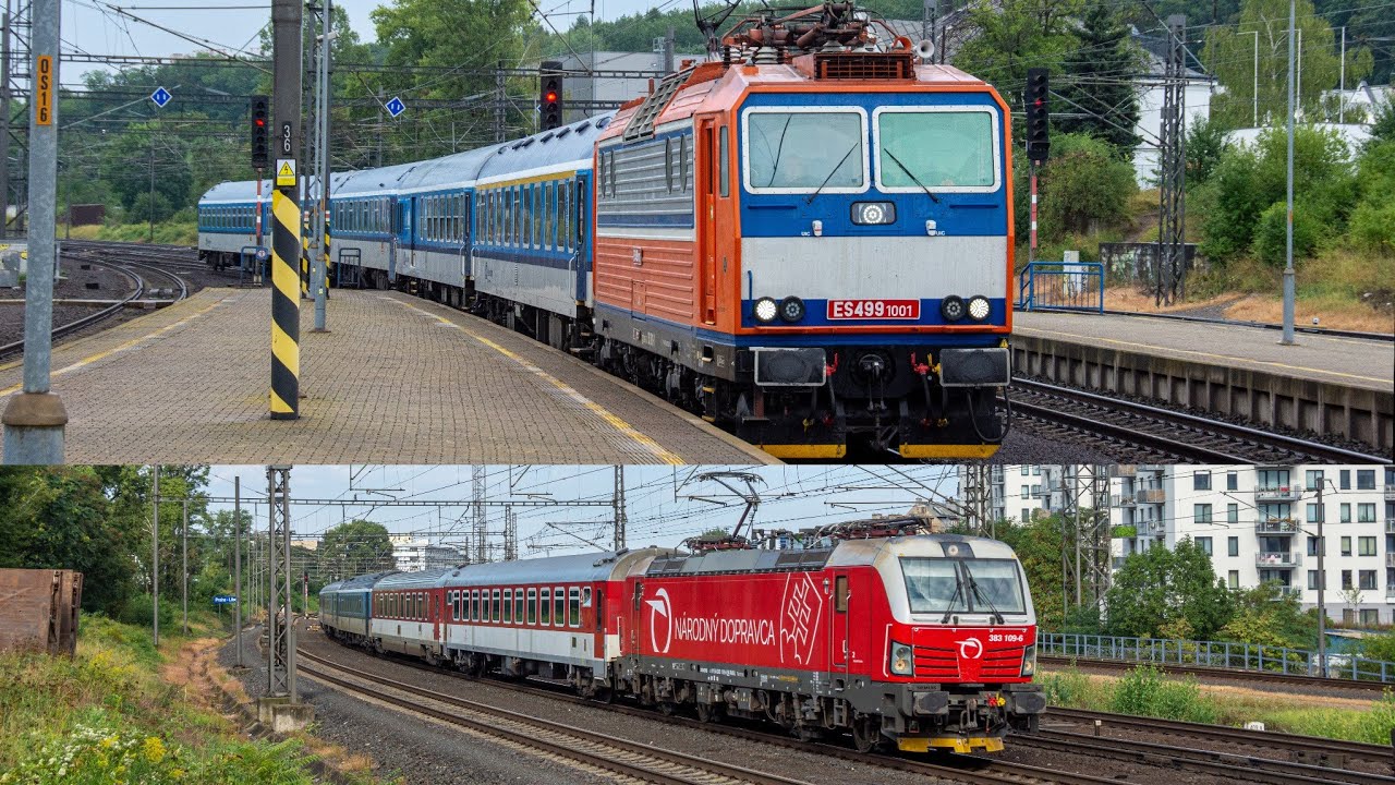 PRAGA LIBEŇ | TRENI MERCI E PASSEGGERI IN REPUBBLICA CECA PT.1