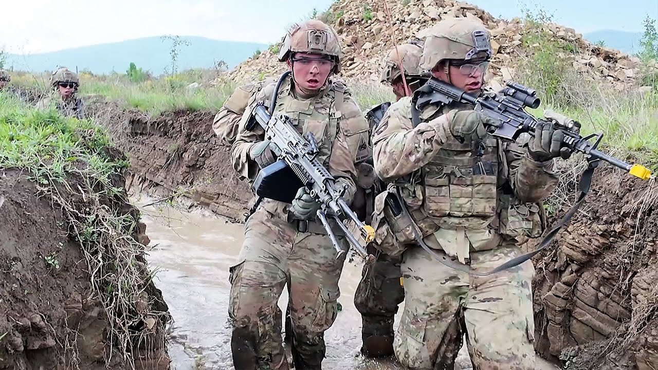 U.S. Soldiers conduct Live Fire Training in Bulgaria (May 2025)